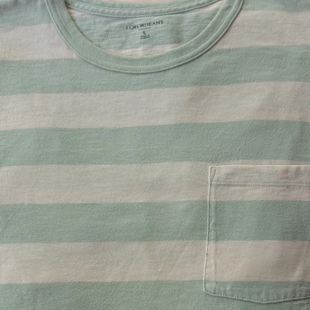JCrew Mens large pocket tee shirt Soft Cotton